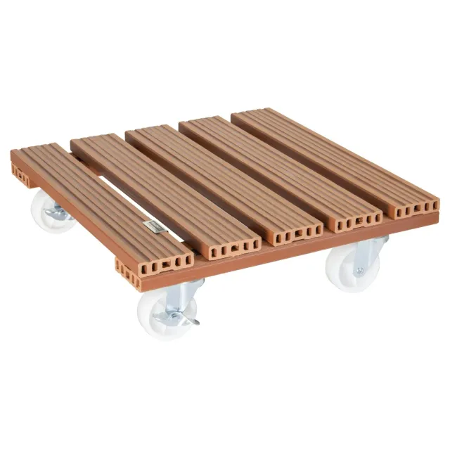 Wagner WPC Carrello Piante 38,5 cm Terracotta 120 kg