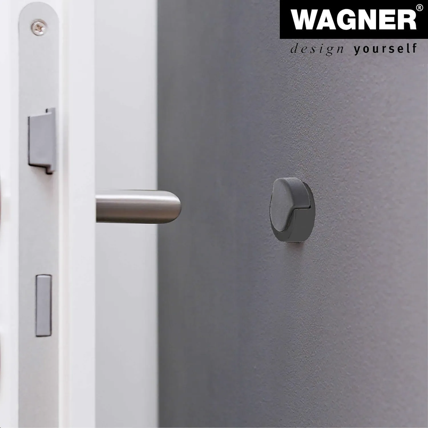 Wagner Design 15517311 fermaporta zinco inox 38x40mm
