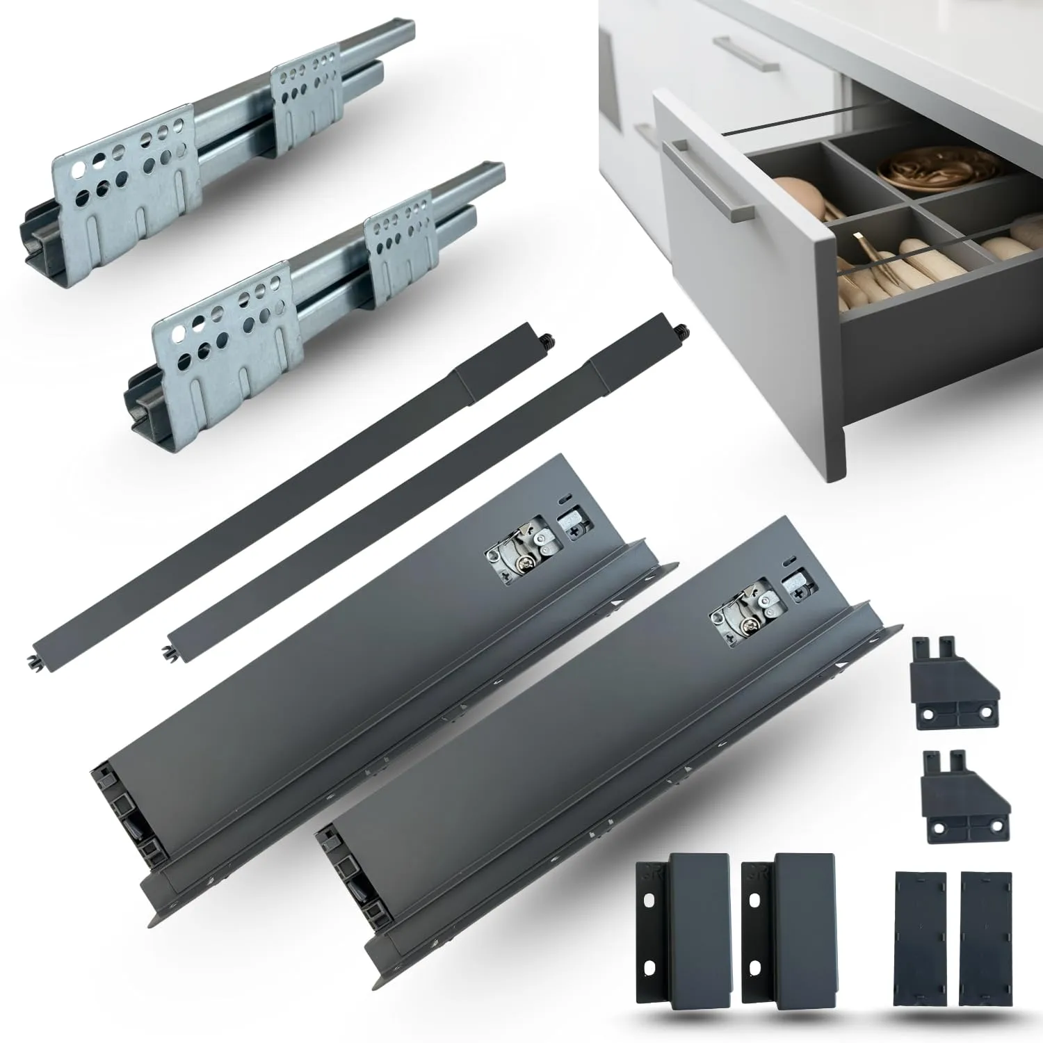 Indaux Ariane-S H88 P300 cassetto antracite 40 kg