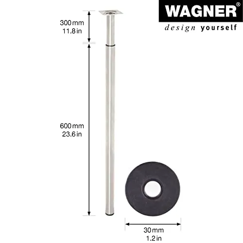 Wagner Telescope ST 1839 gamba telescopica 600-900 mm inox