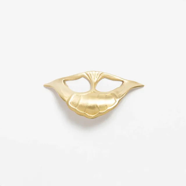 NIVA Design Vintage Mask pomello ottone naturale