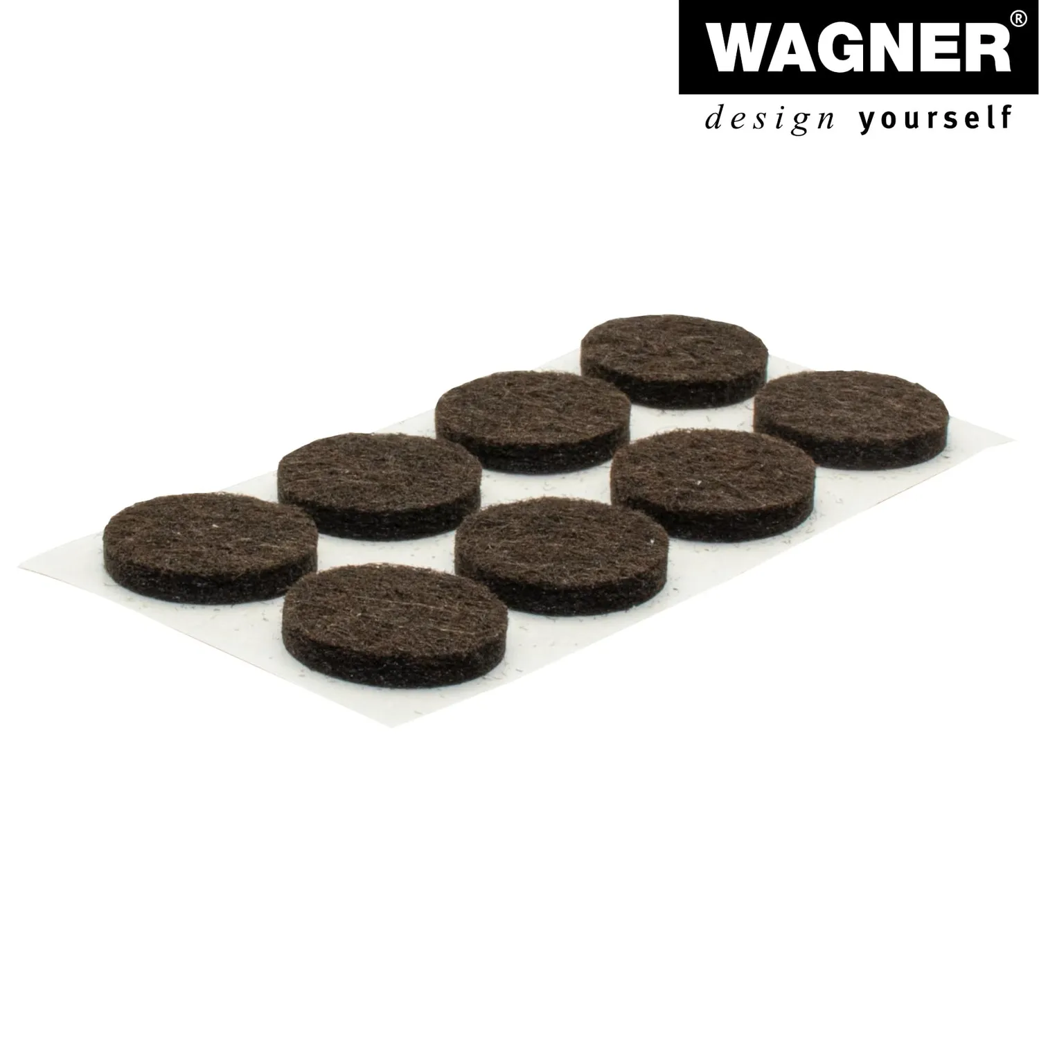 Wagner 15131799 feltrini Ø17 mm 24 pezzi marroni
