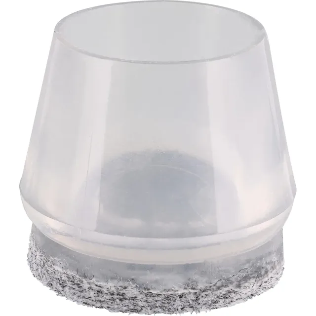 Wagner EH 0564 tappi tubi acciaio feltro 4 pezzi trasparenti