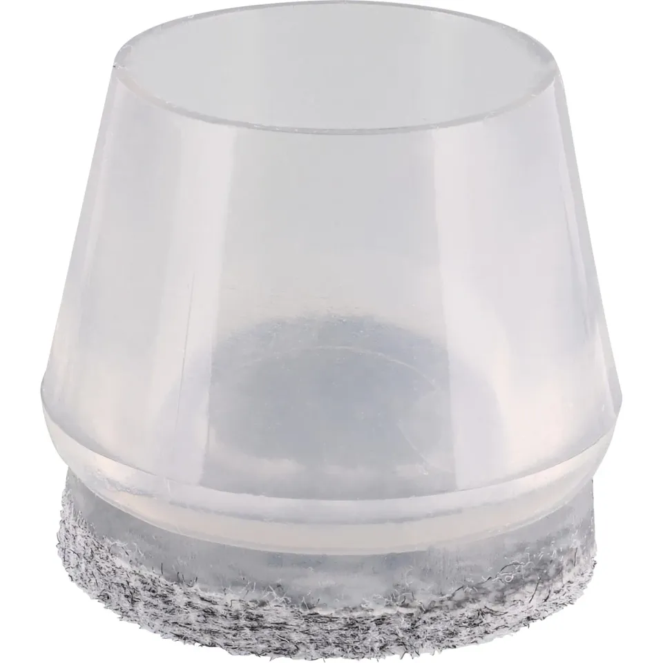 Wagner EH 0564 tappi tubi acciaio feltro 4 pezzi trasparenti