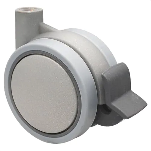 Wagner RO 0030 rotella doppia mobili con freno 60 mm