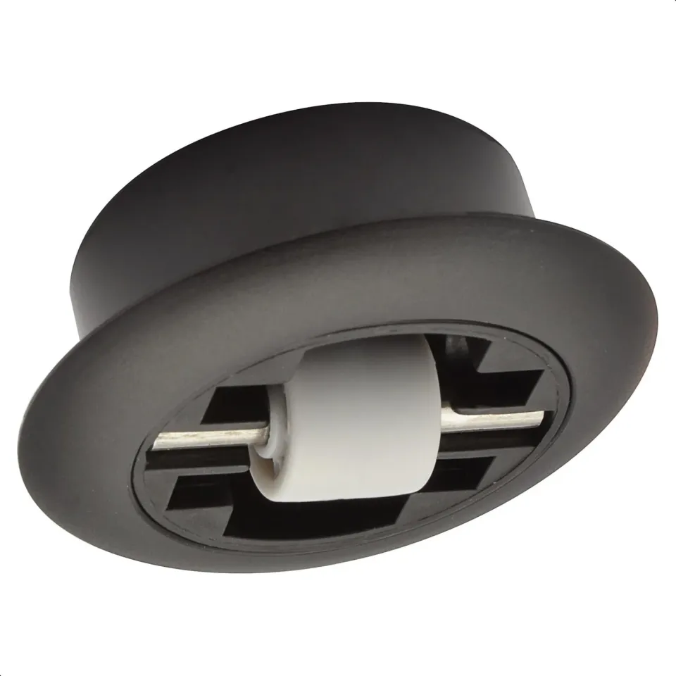 Wagner 01707101 rullo incasso Ø 15 mm nero portata 50 kg