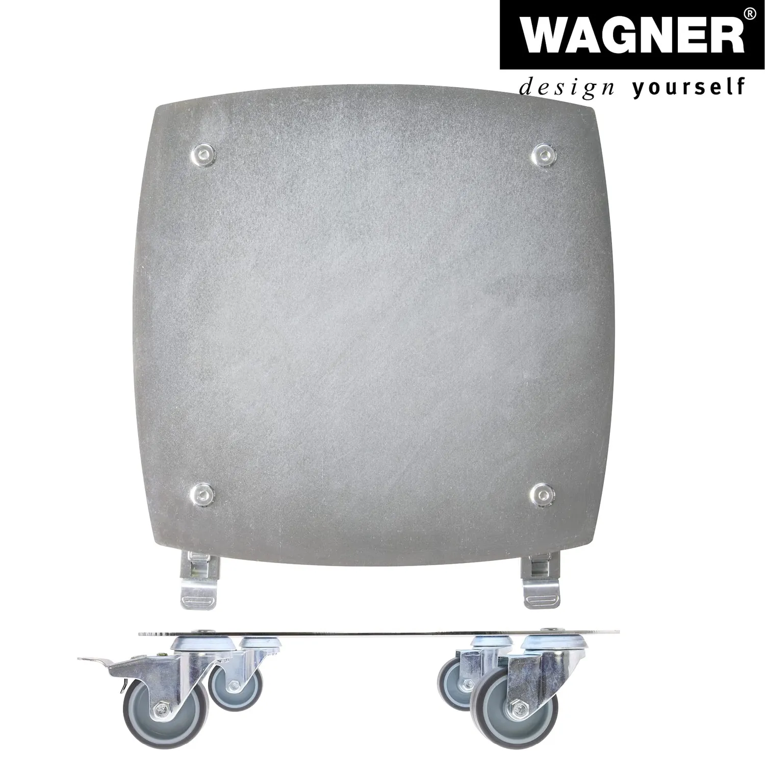 Wagner Steel Retro Sottovaso Ø30 cm Acciaio 100 kg