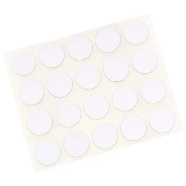 Adsamm Quality copriforo autoadesivi tondi 20pz bianchi Ø13 mm