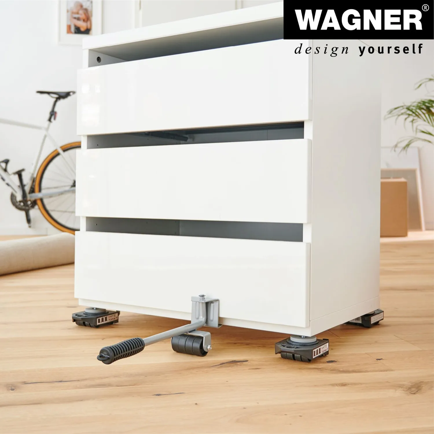 Wagner MM 3111 carrello trasporto 12x8 cm portata 200 kg