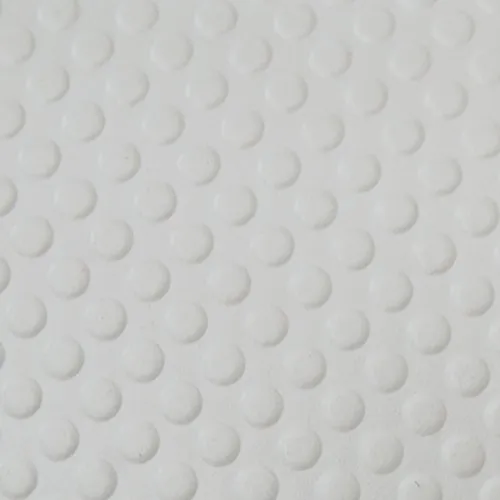 Adsamm Tappetino Antiscivolo 48x200 cm Rotolo Bianco in PVC