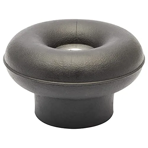 WAGNER Fermaporta Pavimento Outdoor Pulsante Gomma 50x30 mm