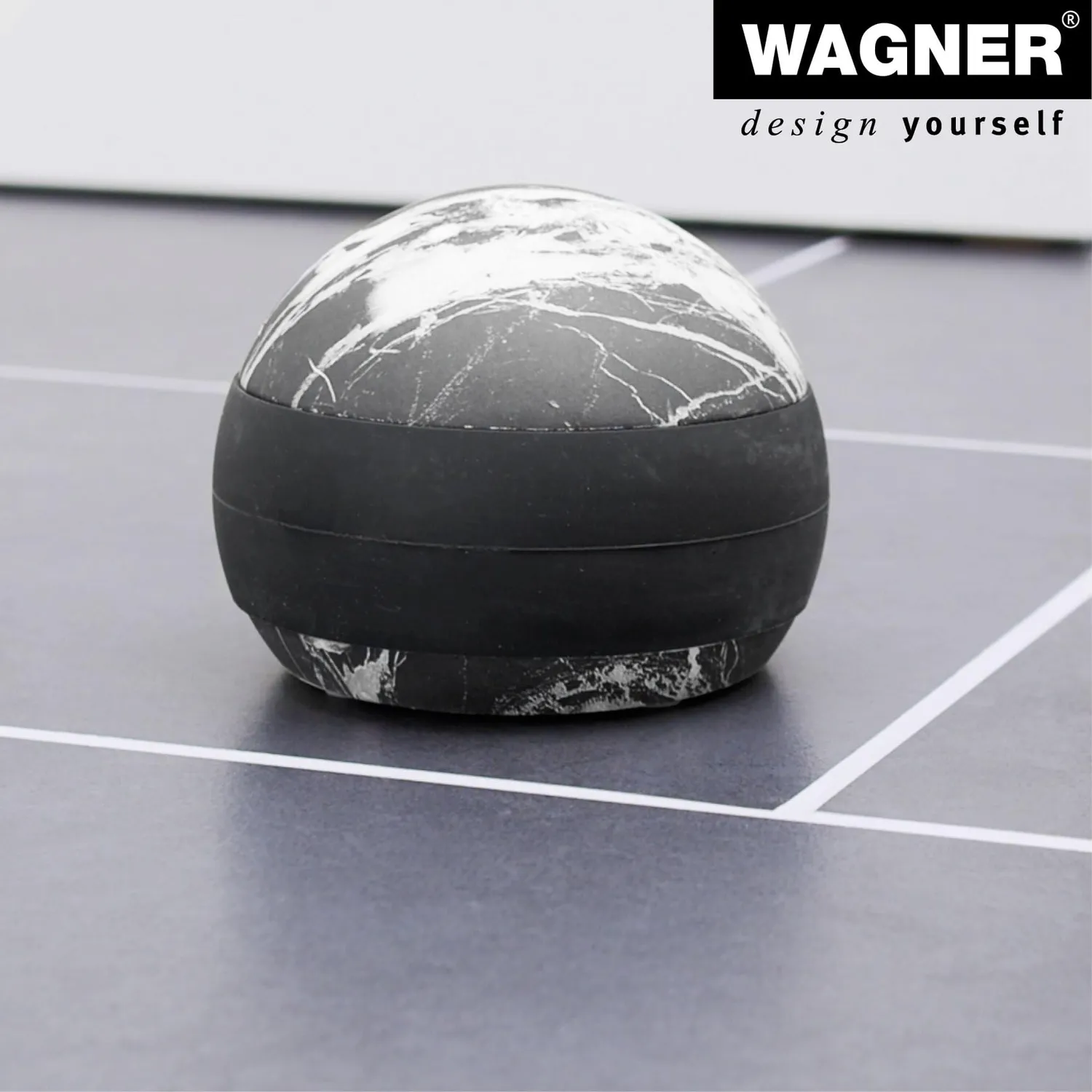 Wagner Marmo Rotondo 15519801 fermaporta cemento Ø110 mm