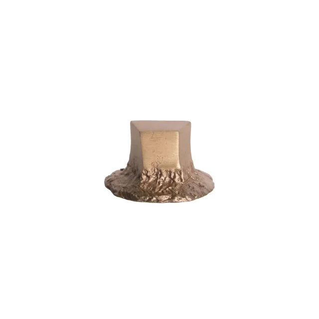 NIVA Design Solido pomello ottone geometrico