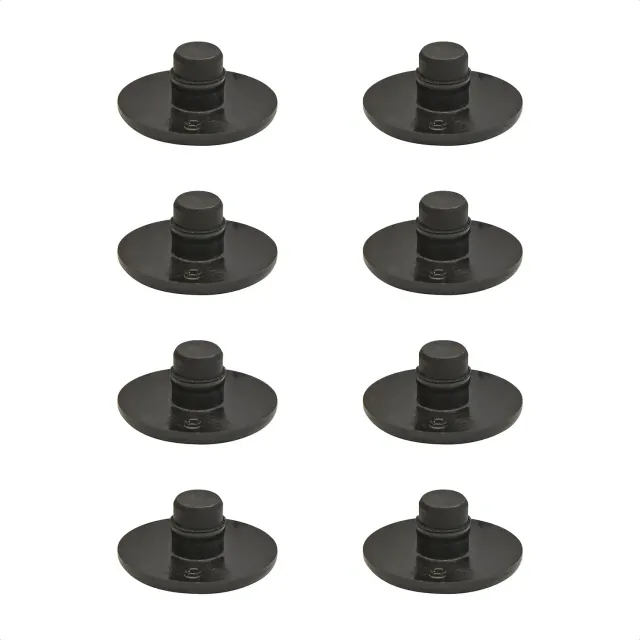 Wagner QuickClick 15788200 feltrini ricambio Ø15mm 8pz Black