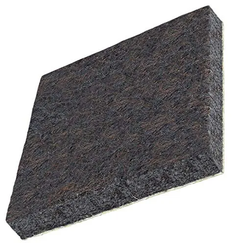 Adsamm feltrini quadrati 35x35 mm marroni 32 pezzi