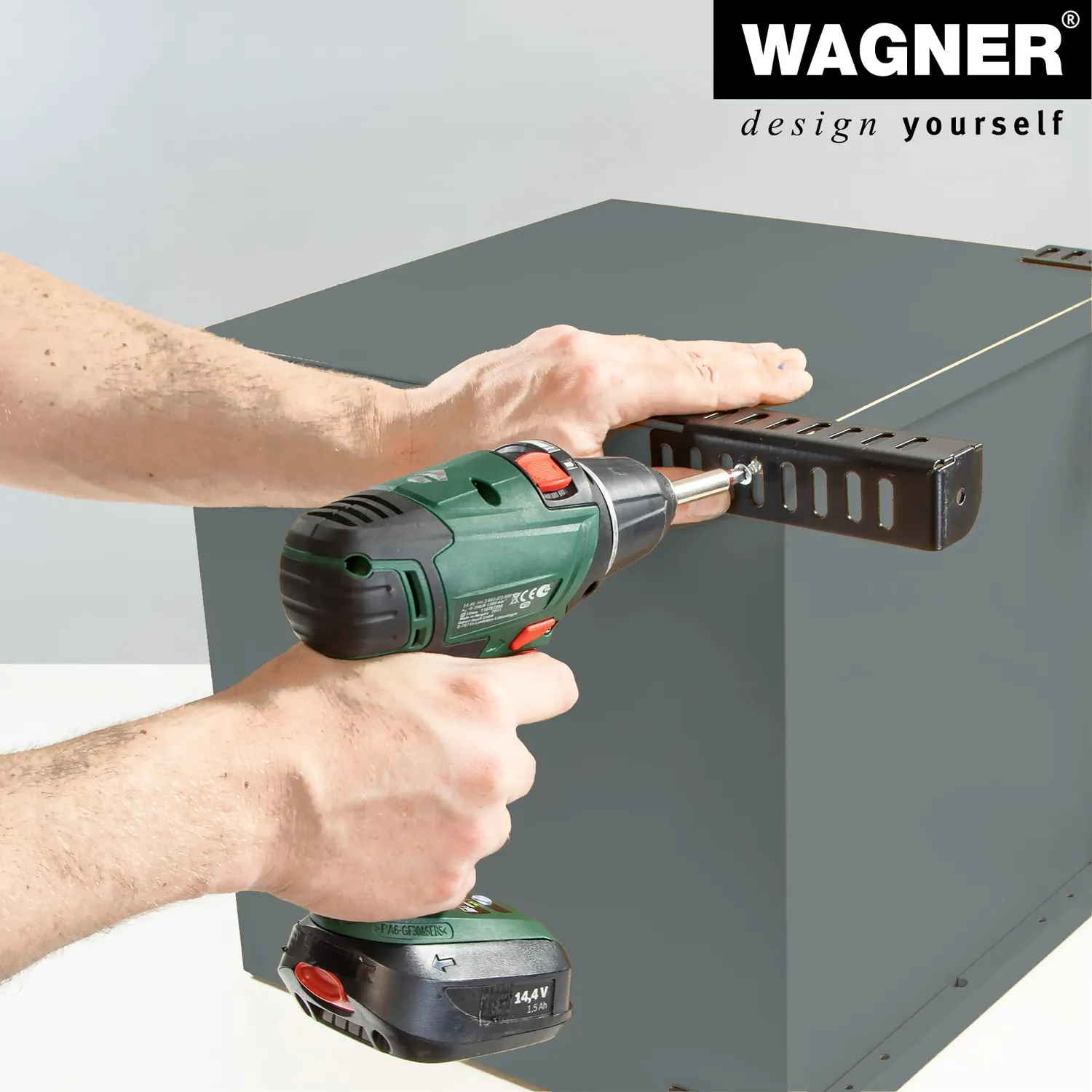Wagner ST 0113 gamba mobile angolare acciaio 135 mm