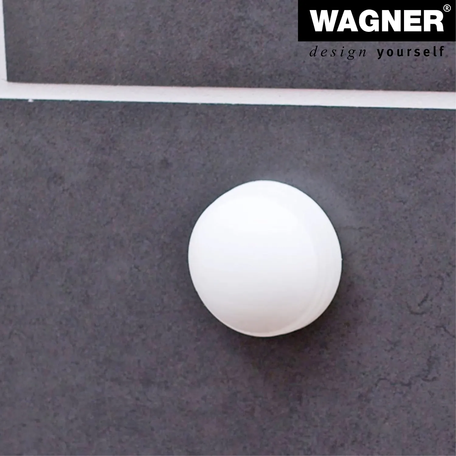 Wagner Assorbitore paracolpo parete 40 mm bianco
