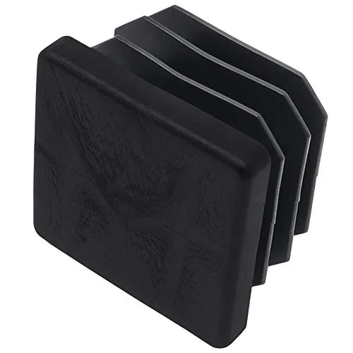 Adsamm puntali alettati quadrati 35x35 mm neri 16 pezzi