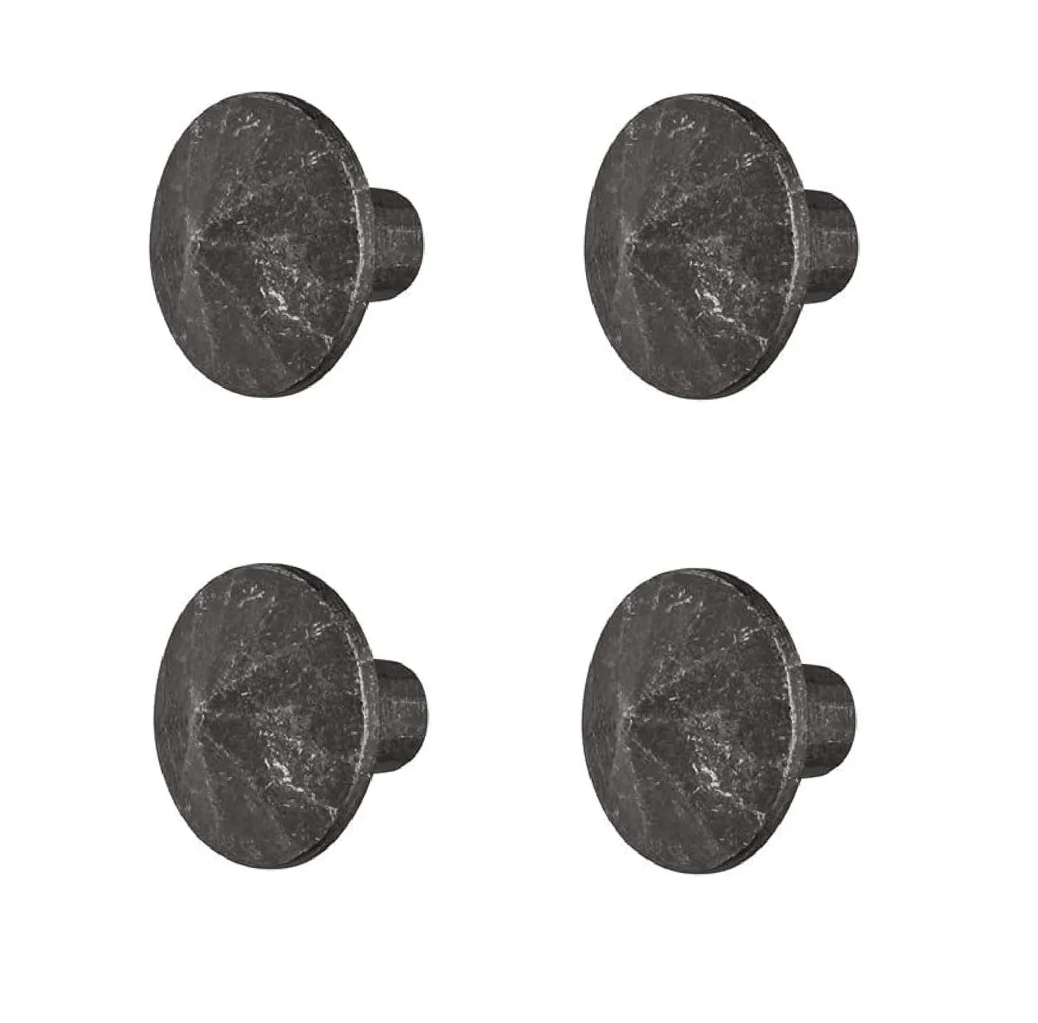 Gedotec Elisabeth pomello mobili nero 45 mm 1 pezzo