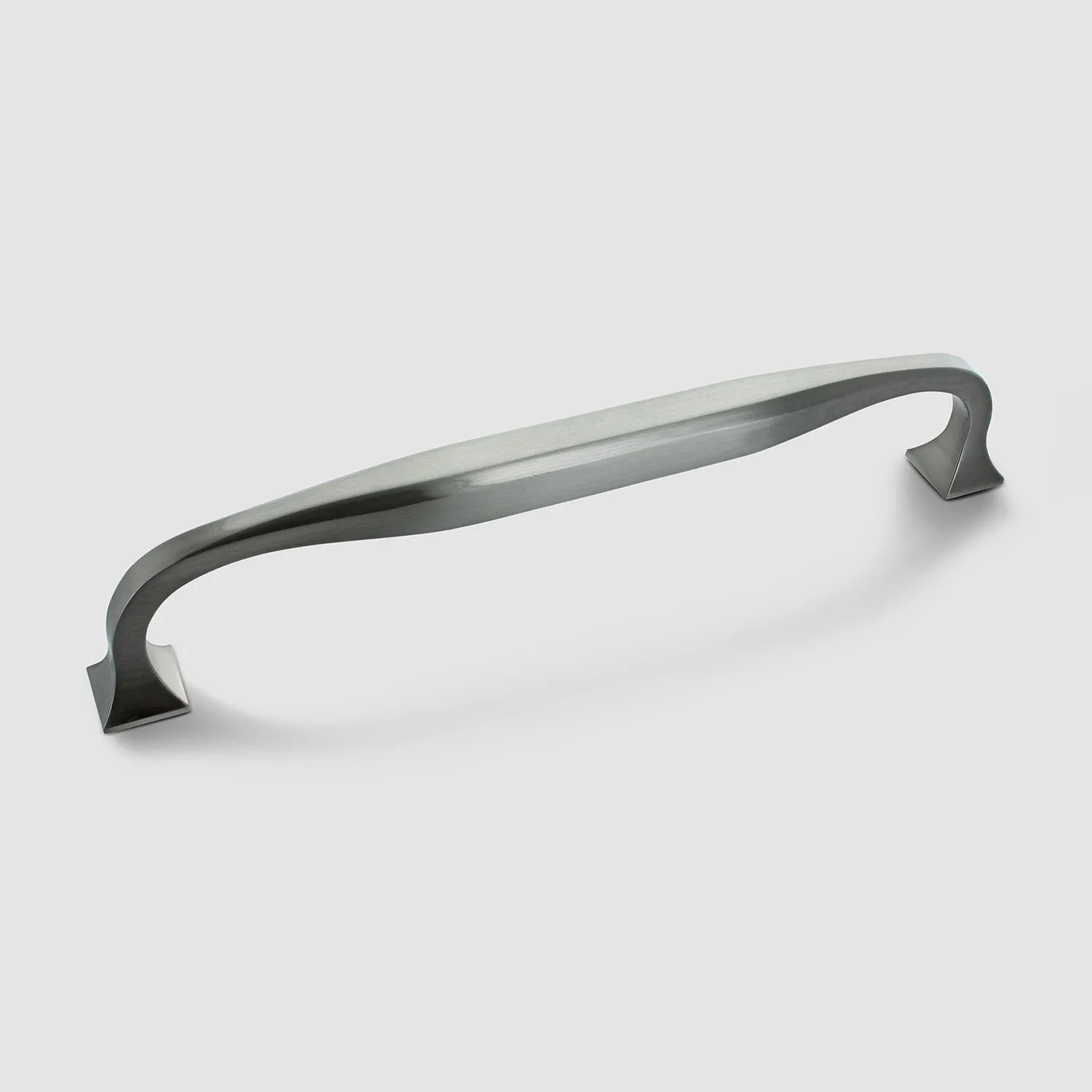 Crofts & Assinder Corbusier maniglia mobili nichel satinato