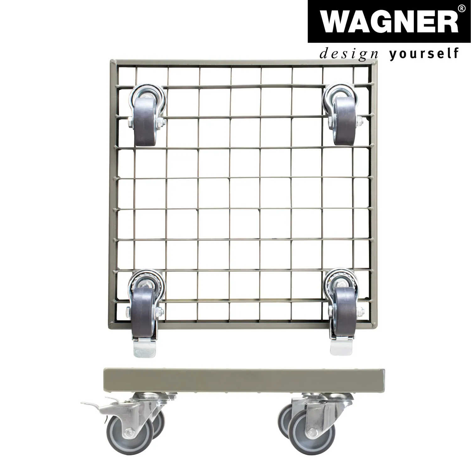 Wagner Industrial 20701601 carrello piante 29x29 cm gris 200 kg