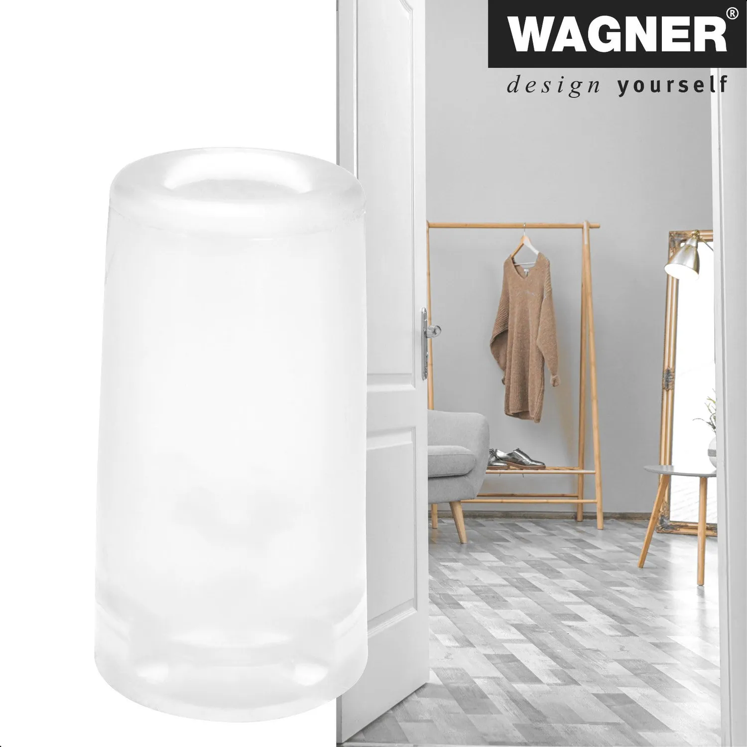 WAGNER VULKANO BIG 15207421 fermaporta gomma 40x73 mm