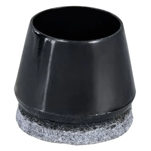 Wagner EH 0668 tappi tubolari feltro neri 4 pezzi