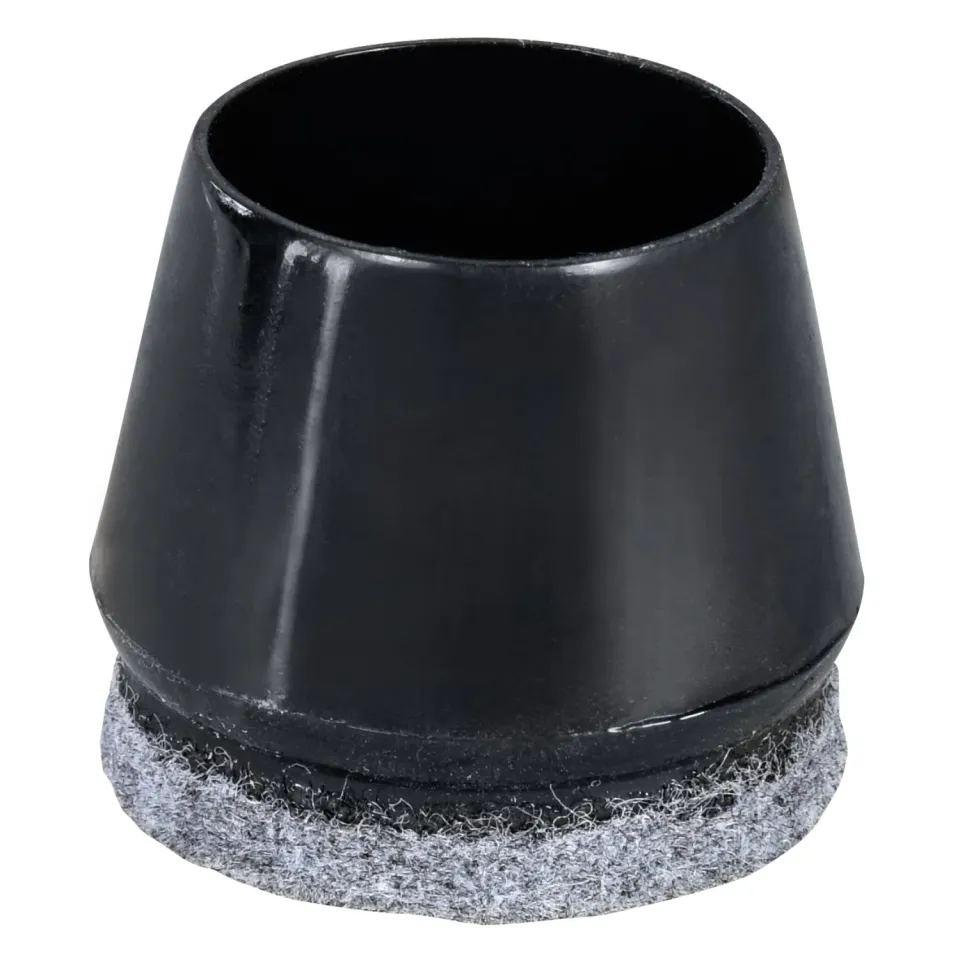 Wagner EH 0668 tappi tubolari feltro neri 4 pezzi