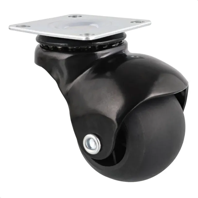 Wagner RO0016 rotella a sfera nera con piastra 1pz 50kg