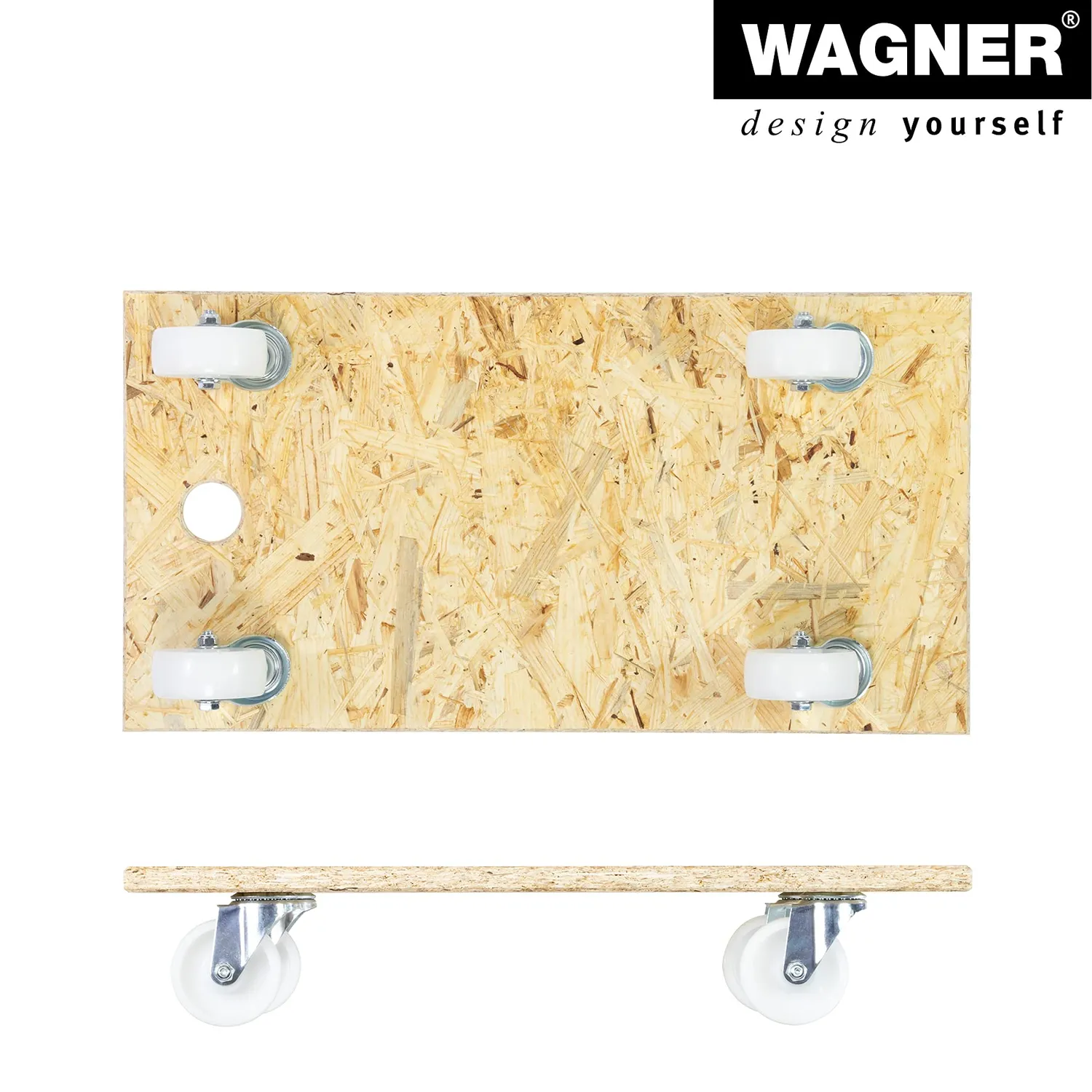 Wagner MM 1141 20114101 Carrello Trasporto 57,5x30 cm 250 kg