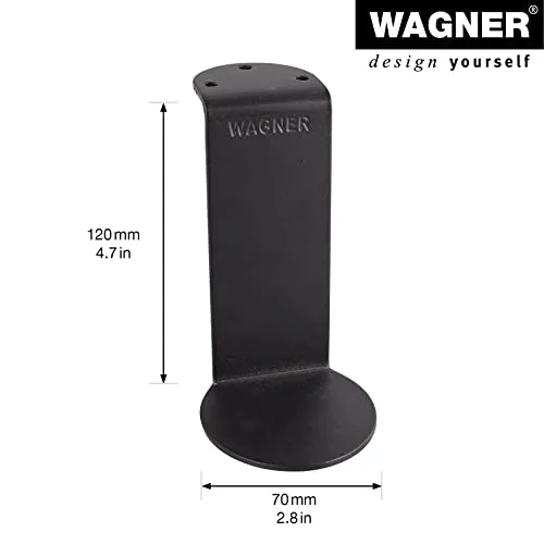 Wagner Z-Style 12012301 gamba mobili nera 12 cm