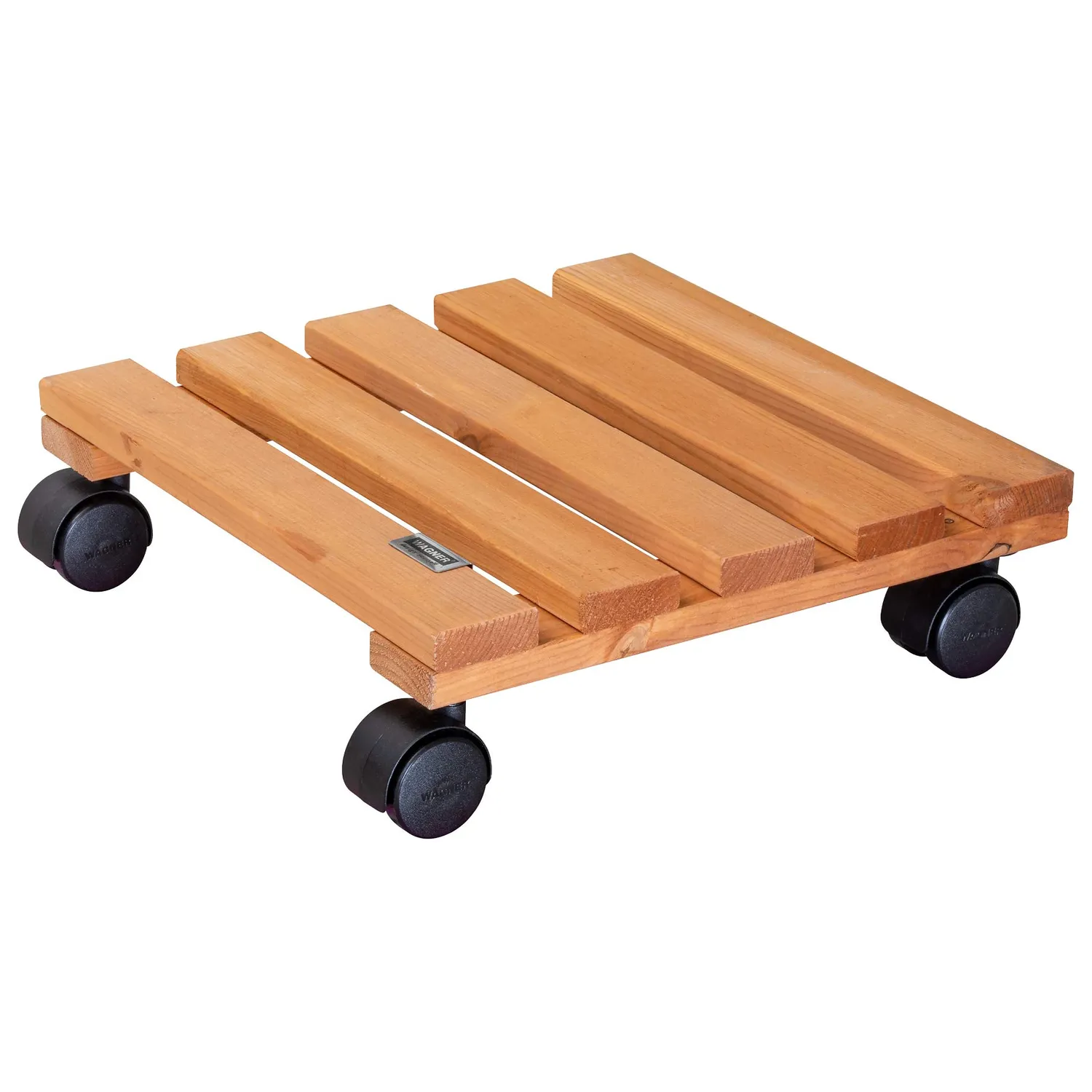 Wagner carrello piante 35x35 terracotta con ruote legno