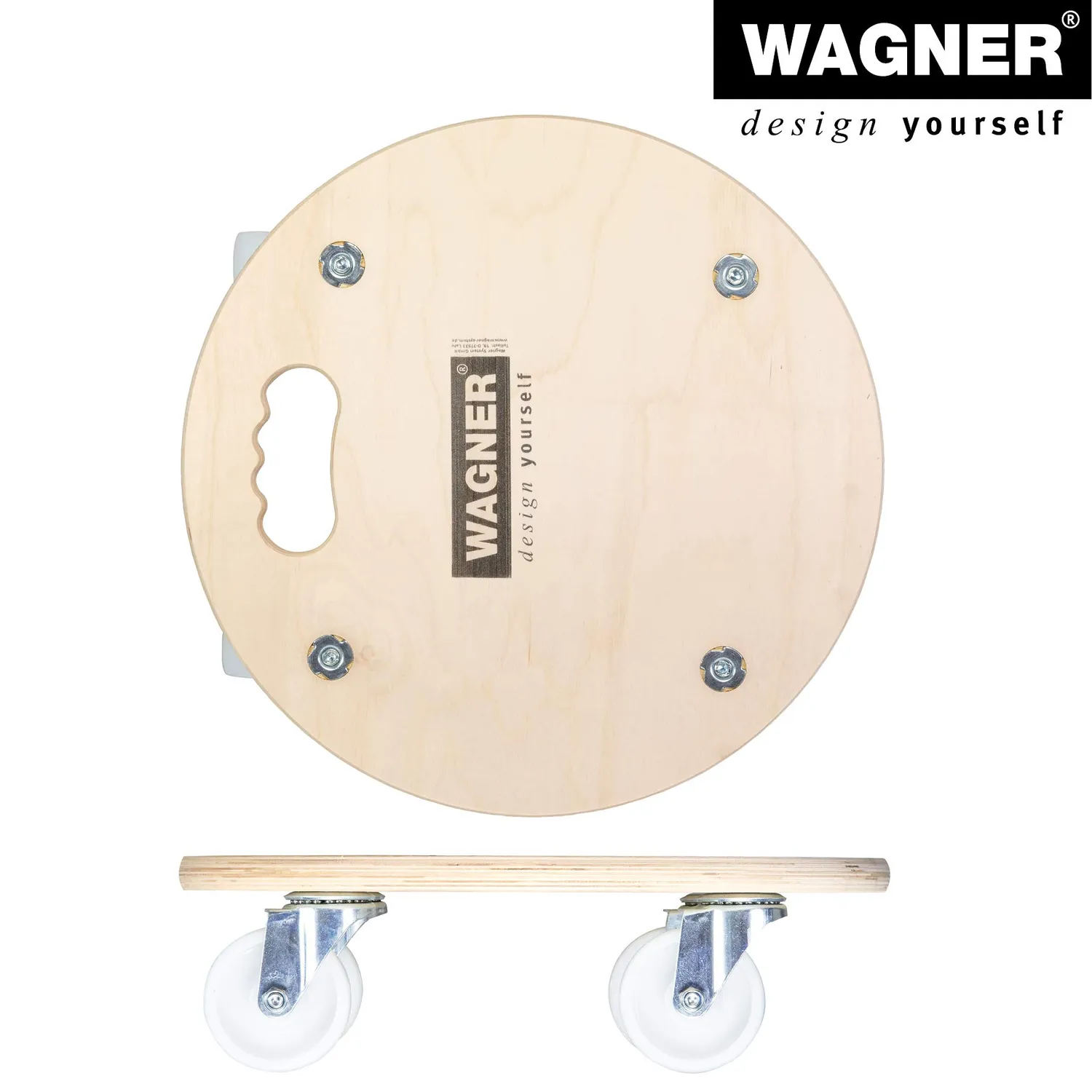 Wagner MM 1137 carrello trasporto rotondo 38 cm 250 kg