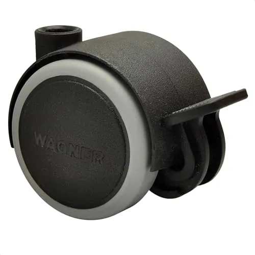 Wagner Design 01072701 RO 0727 doppio rullo nero 40 mm 1 pz
