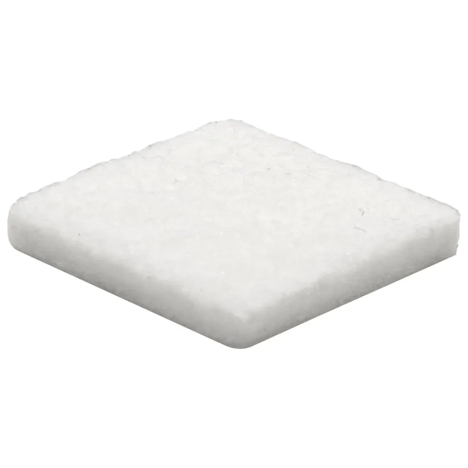 Wagner EH 15172099 feltrini adesivi bianchi 24 pezzi 20x20 mm