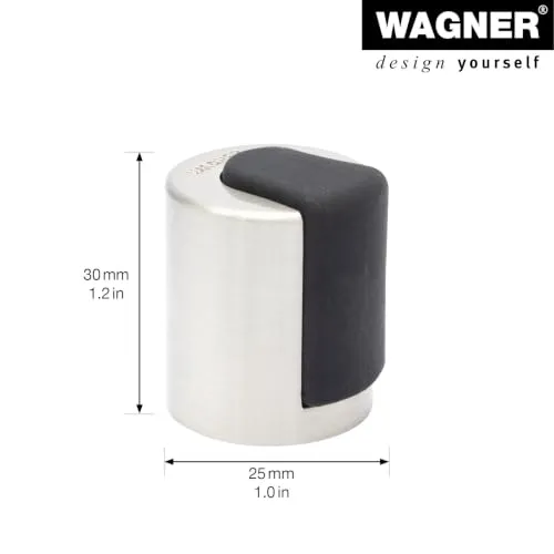 Wagner fermaporta pavimento avvitare Ø25x30 zinco inox