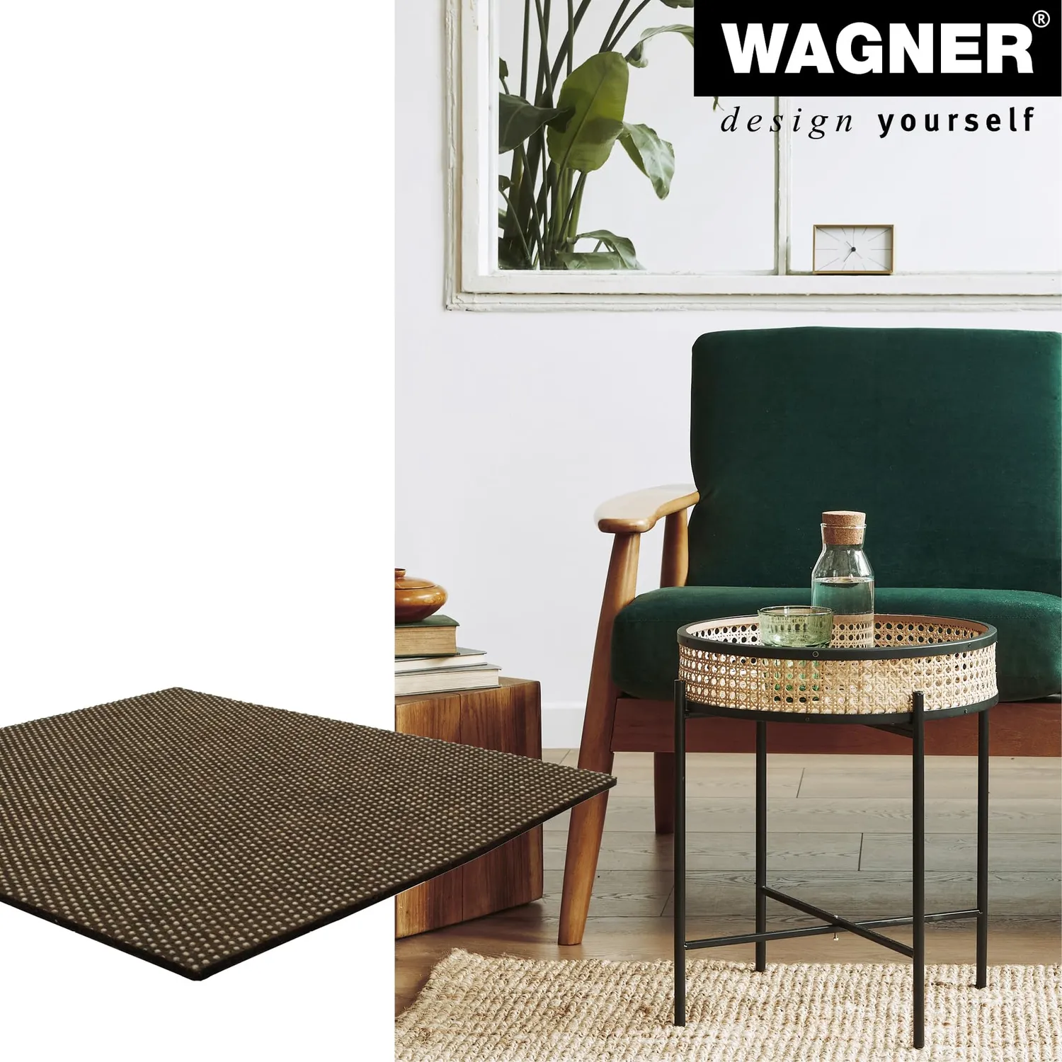 Wagner 16012099 EH 0120 pannello antiscivolo adesivo 200x200 mm