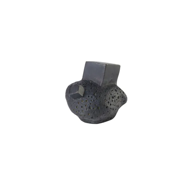 NIVA Design Pietra pomello nero ottone brunito