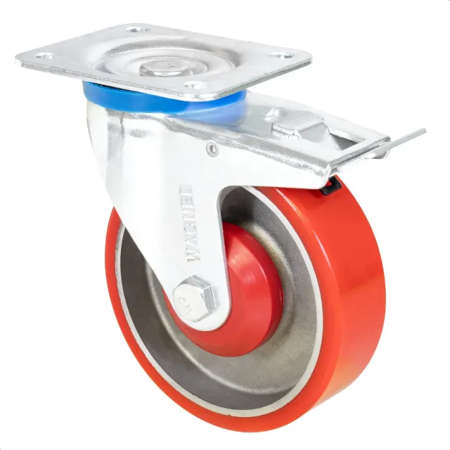 Wagner RO 0225 rotella carico pesante 125 mm 1 pz 300 kg