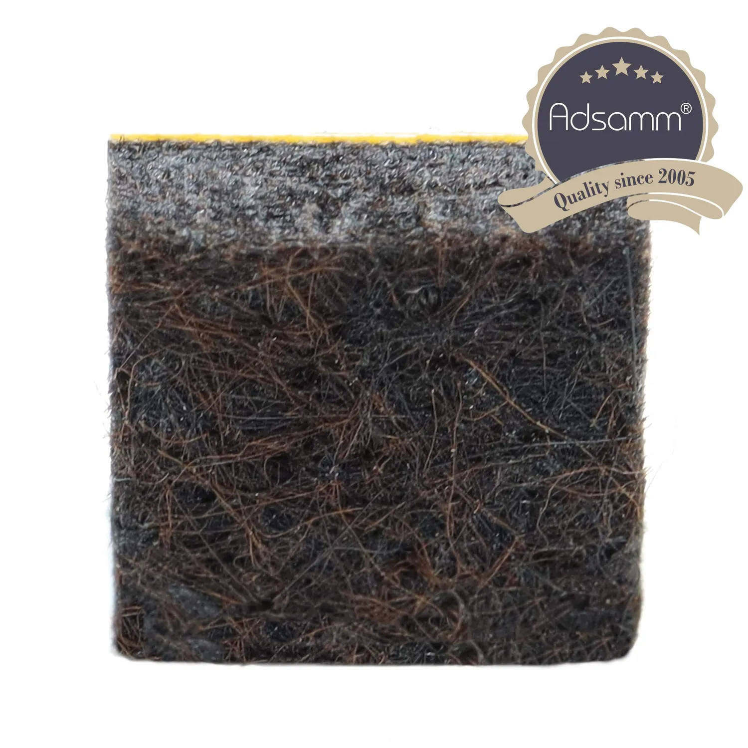 Adsamm Feltrini Autoadesivi 13x13 mm Marroni 100 pz 5,5 mm