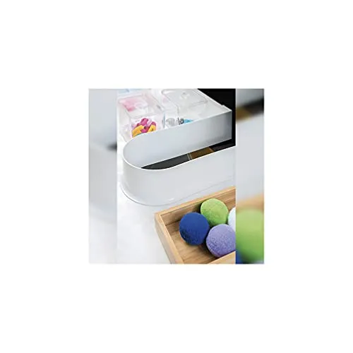 Emuca Harmony salva sifone curvo bianco set 10 pezzi