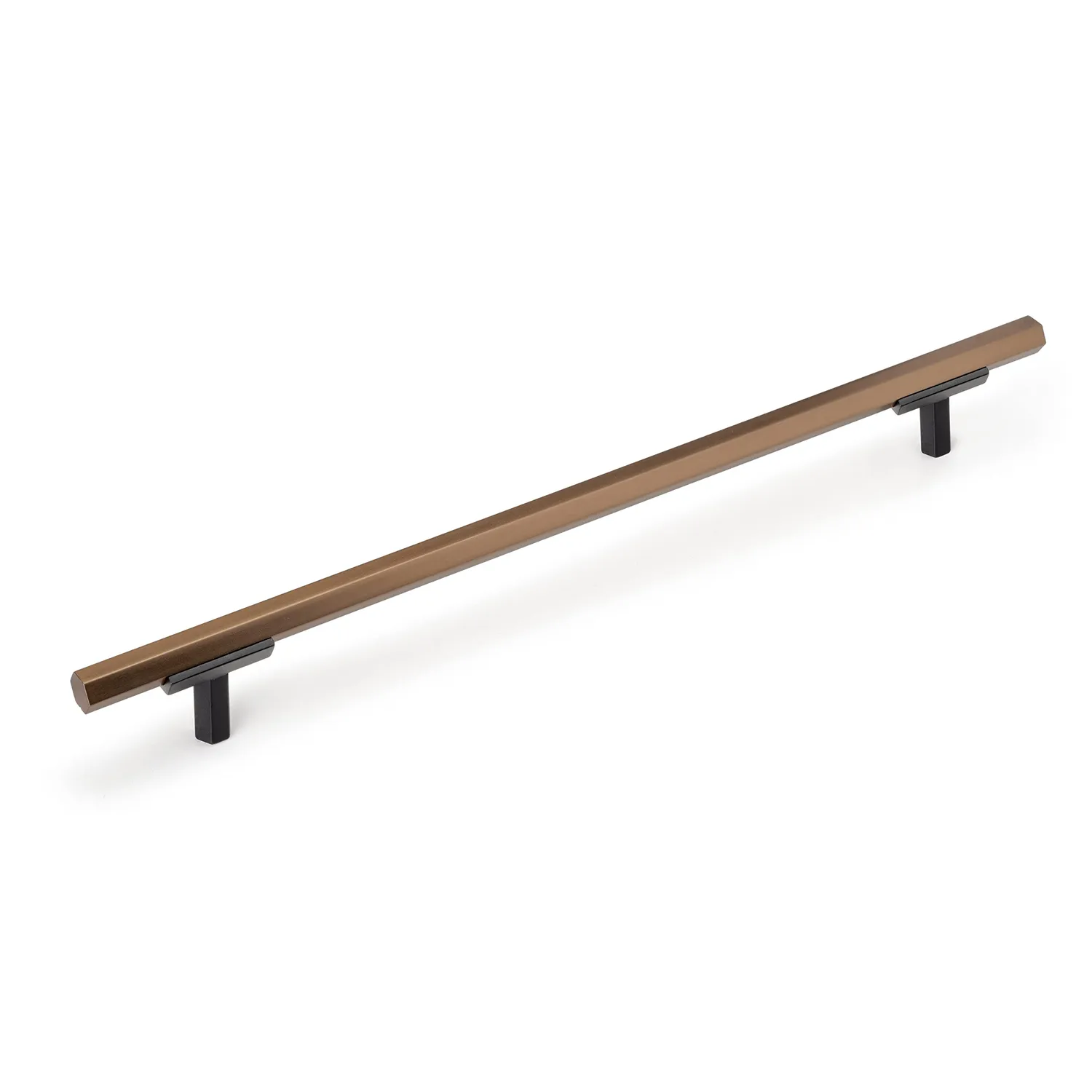 Emuca Riad maniglia mobile 192 mm bronzata alluminio 20 pezzi
