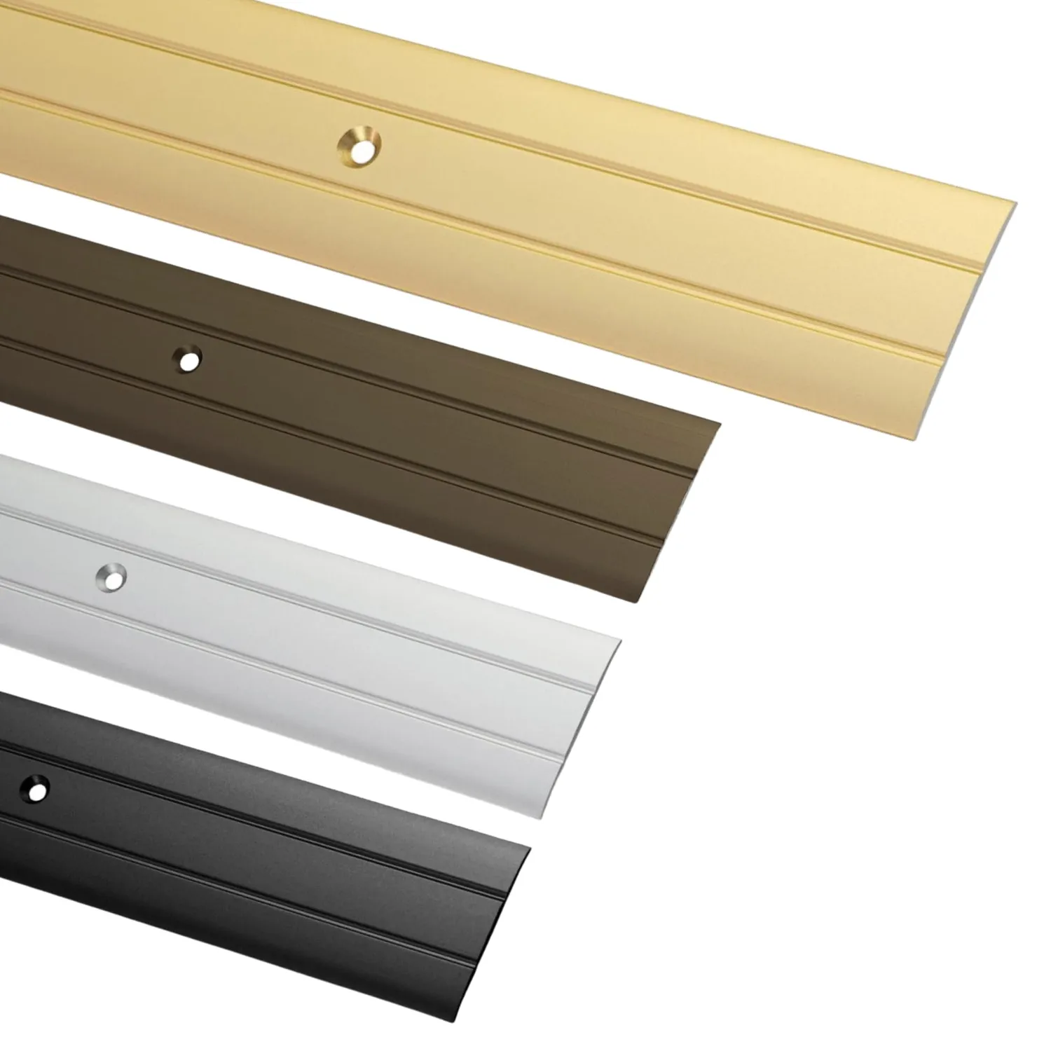 Gedotec Profilo Transizione Bronzo 100 cm Alluminio