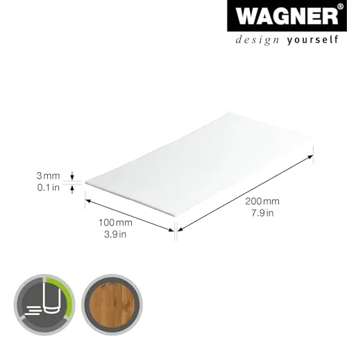 Wagner EH 1751 feltro adesivo foglio bianco 100x200 ritaglio