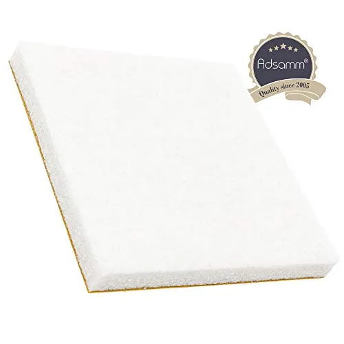 Adsamm Feltrini Autoadesivi 50x50 mm Bianchi 16 Pezzi Spessi