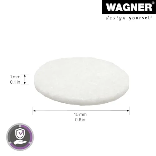 Wagner EH 0015 feltrini adesivi Ø15 mm 24 pezzi