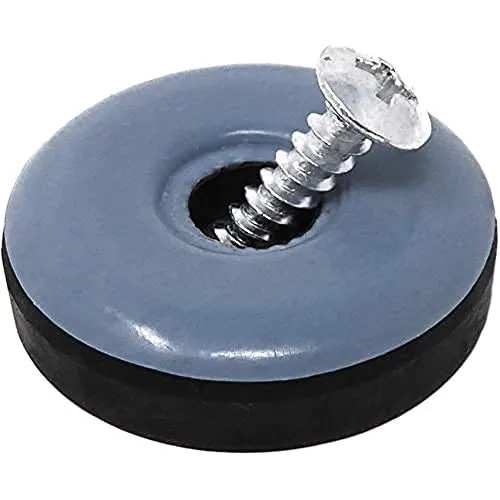 Adsamm Pattini PTFE con vite Ø 30 mm 100 pezzi scorrevoli
