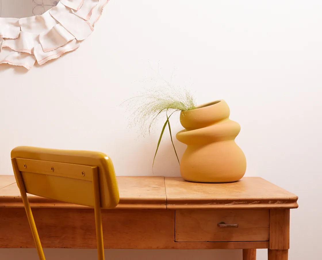NIVA Design Colate vaso medio orange gres