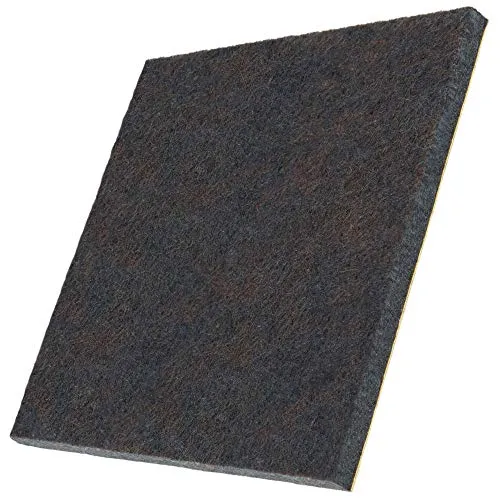 Adsamm Quality feltrini quadrati 100x100 mm marroni 32 pezzi 5,5 mm