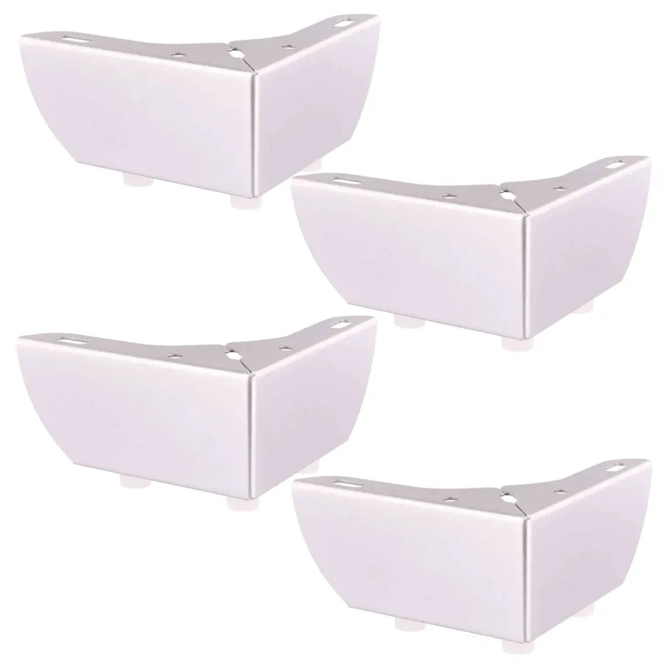 WAGNER SOFA WINGS piedi argento 11x11x6 cm 4 pz
